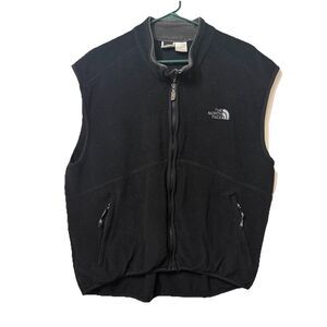 VTG 90s The North Face Men’s Polartec Fleece Vest Embroidered Logo Large